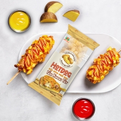 Hotdog xúc xích phô mai tẩm khoai tây Hoa Doanh 125g
