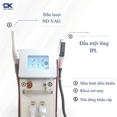 Máy Laser 2 in 1 (Triệt lông công nghệ IPL – Laser ND YAG)