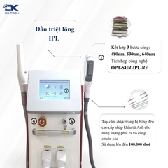 Máy Laser 2 in 1 (Triệt lông công nghệ IPL – Laser ND YAG)
