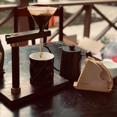 Bộ pha cafe gỗ V60, 1 phễu, YOLO TW