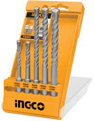 Bộ mũi khoan bê tông đuôi gài 5 chi tiết INGCO AKD2052