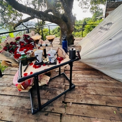 Bàn lắp ghép du lịch DIY Glamping tiện dụng