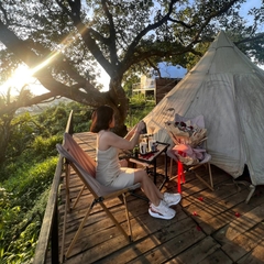 Bàn lắp ghép du lịch DIY Glamping tiện dụng