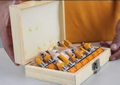 Bộ 12 mũi phay gỗ INGCO AKRT12121 12.7mm
