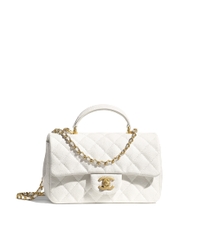 Chanel MINI FLAP BAG WITH TOP HANDLE