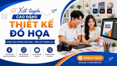 TUYỂN SINH CAO ĐẲNG THIẾT KẾ ĐỒ HỌA