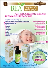 Dầu tắm gội thảo dược BEA