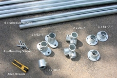 Khớp Nối Ống Thép Tròn Phi 27