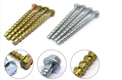 Bulông Vít Bê tông ( Bulong Vít tự khoan Bê tông) M6x50, M6x60, M6x75...