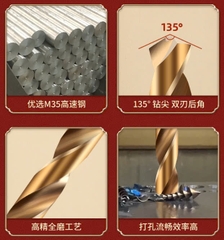 Mũi Khoan Inox TG ( Taiwan)