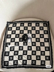 CC Silk Scarf + Hair Tie Set