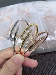 Cartier Nail Bangle with Stones