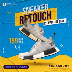 Repaint đế giày (Trắng)