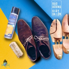 Bảo dưỡng giày da lộn