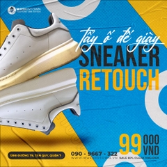 Tẩy ố đế giày