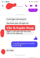 HOÀN NGẬM HO - VIÊM HỌNG 100% Thảo dược