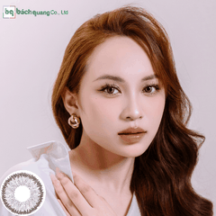 Kính áp tròng Clalen Vuticle 3 Months - GALAXY GRAY