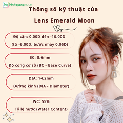 Kính áp tròng Clalen Iris 1 DAY - EMERALD MOON