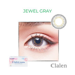 Kính áp tròng Clalen Vuticle 3 Months - JEWEL GRAY