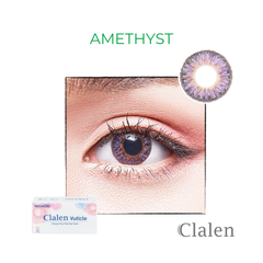 Kính áp tròng Clalen Vuticle 3 Months - AMETHYST