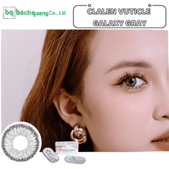 Kính áp tròng Clalen Vuticle 3 Months - GALAXY GRAY