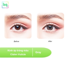 Kính áp tròng Clalen Vuticle 3 Months - GOLDEN YELLOW