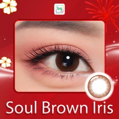 Kính áp tròng màu Soul Brown Iris