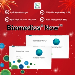 Kính áp tròng trong suốt Biomedics Now