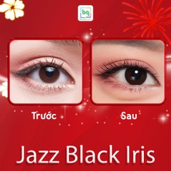 Kính áp tròng màu Jazz Black Iris