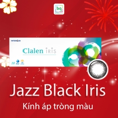 Kính áp tròng màu Jazz Black Iris