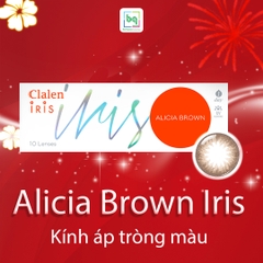 Kính áp tròng Alicia Brown Iris