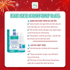 Dung dịch nhỏ mắt EYE SEE COMFORT 0.1%