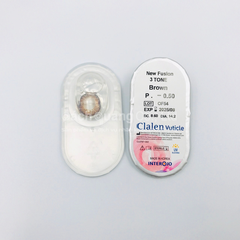 Kính áp tròng Clalen Vuticle 3 Months - BROWN