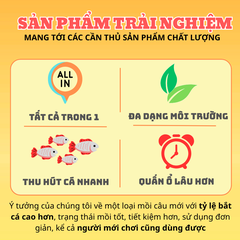 Mồi câu Rô Tứ Quý 3 trong 1