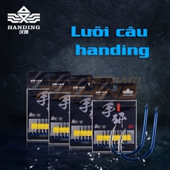 Lưỡi Câu HANDING Xanh có ngạnh