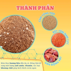 Mồi câu Rô Tứ Quý 3 trong 1