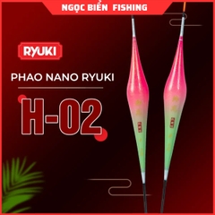 Phao Nano RYUKI H-02 (tải chì 3.3g)