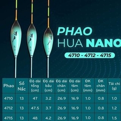 Phao Nano HUA Nhã Lam