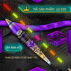Phao Điện Câu Đài Cao Cấp UKIYO UZ-059 (Ám Ảnh Hổ)