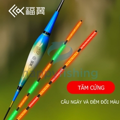 Phao Câu Đài Ngày Và Đêm Đổi Màu, Phao Đèn Câu Ngày Và Đêm Tăm Cứng FUYI 2022