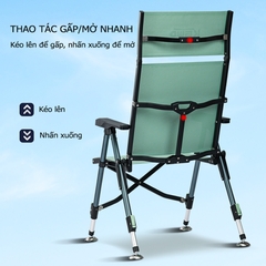 Ghế Câu Cá Công Thái Học Lão Ngư Phiên Bản Gấp Gọn TH2