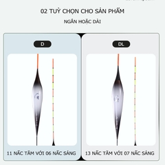 Phao Điện Tăm LED Săn Hàng Ngày Và Đêm Lão Ngư