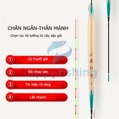 Phao Cỏ Câu Rô Phi, Phao Cỏ Câu Đài Chuyên Cá Nhát Tiểu Phượng Hoàng