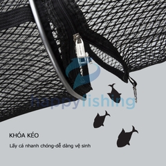 Rọng Đựng Cá Cao Cấp, Rọng Đựng Cá Với Đáy Có Thể Tháo Rời Lão Ngư