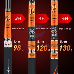 Cần Câu Cá, Cần Câu Đài MC Phục Ma Điển Tàng 3H 4H 6H Phiên Bản Giới Hạn