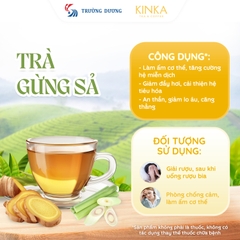 Trà Gừng Sả | 120g (60 gói x 2g)