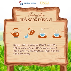 Trà Gừng Sả | 120g (60 gói x 2g)