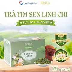 Trà Tim sen Linh chi | 50g (25 gói x 2g)
