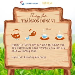 Trà Tim sen Linh chi | 50g (25 gói x 2g)