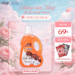 Nước Lau Sàn REVY Hương Cam Quế | Công Nghệ ION Đột Phá